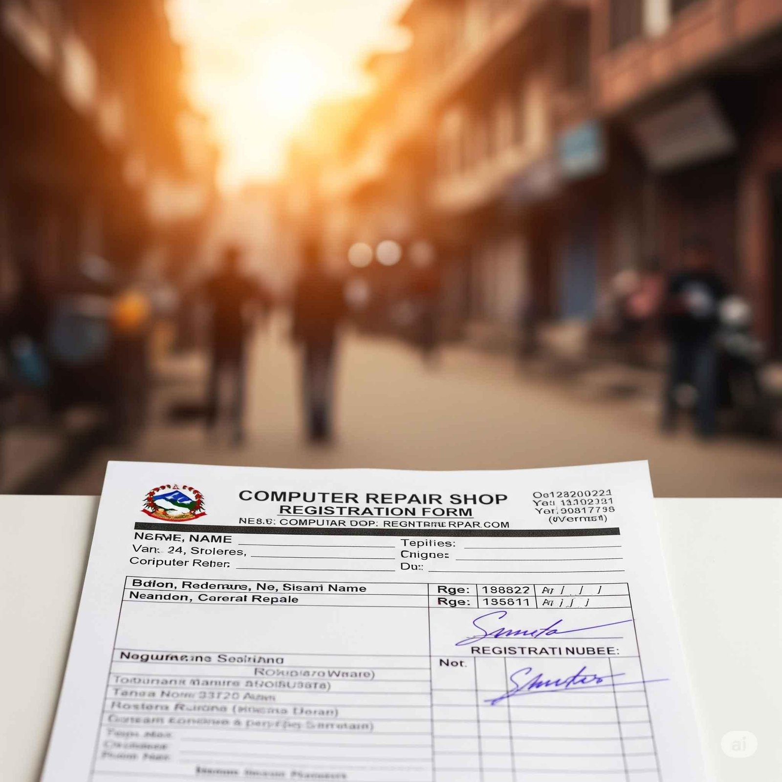 Computer Repair Shop Registration Nepal
